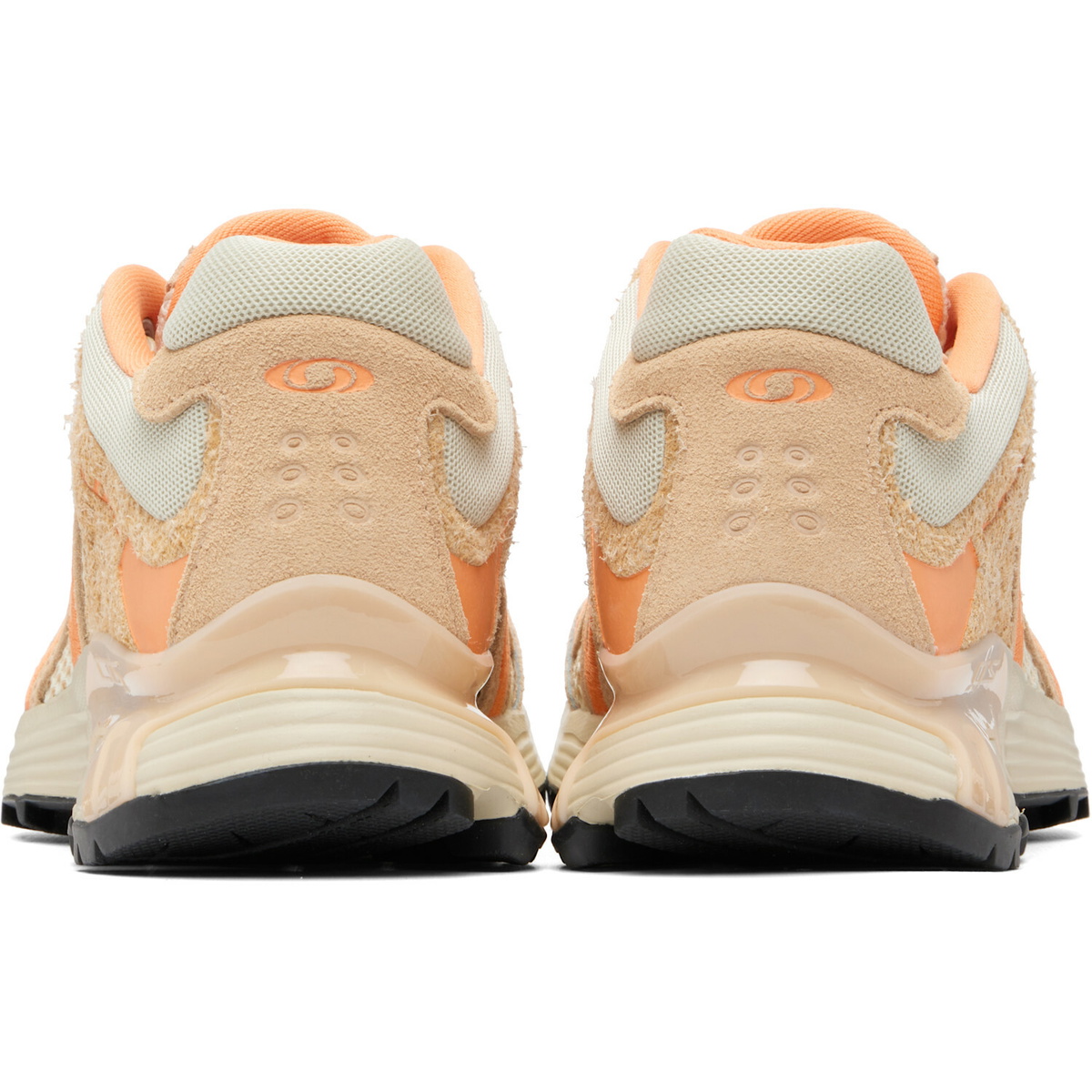 Salomon Beige & Orange XT-Whisper Embroidery Sneakers