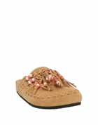 Alanui Womens Mules & Clogs in Beige