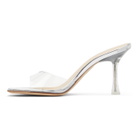 Magda Butrym Transparent and Silver Estonia Heeled Sandals