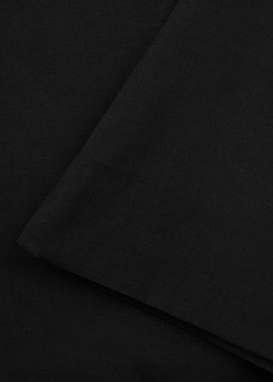 Aexae Strapless Woven top Black