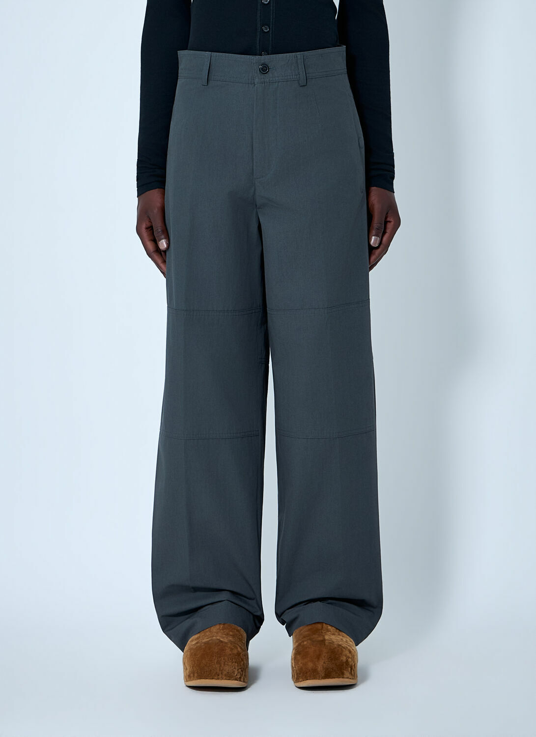 Dries Van Noten Wide-Leg High-Rise Trousers