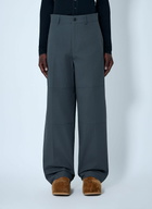 Dries Van Noten Wide-Leg High-Rise Trousers
