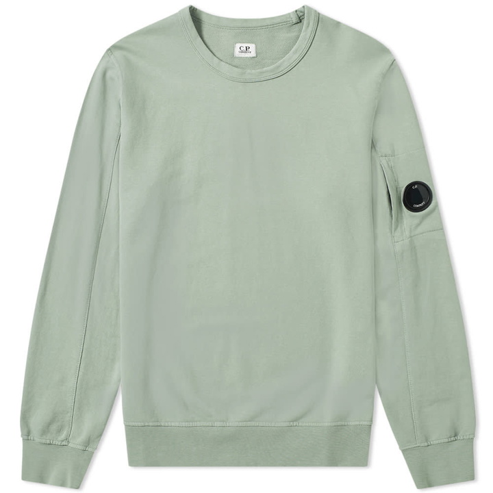 Photo: C.P. Company Light Fleece Arm Lens Crew Sweat