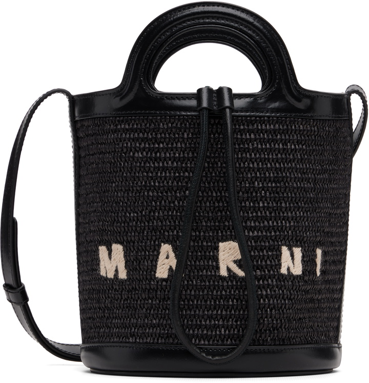 Photo: Marni Black Tropicalia Small Bucket Bag