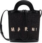 Marni Black Tropicalia Small Bucket Bag