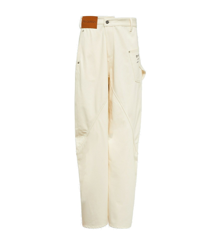 Photo: JW Anderson - Wide-leg denim cargo pants