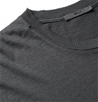 BILLY - Westlake Oversized Distressed Cotton-Jersey T-Shirt - Men - Anthracite