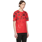 McQ Alexander McQueen Red Swallow T-Shirt