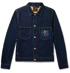 PS Paul Smith - Embroidered Denim Jacket - Blue