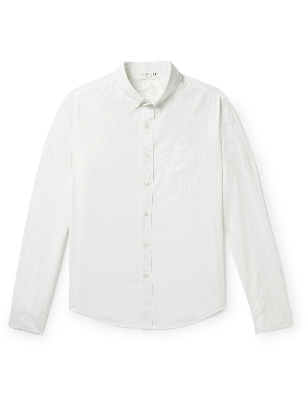 Photo: Alex Mill - Mill Button-Down Collar Cotton-Poplin Shirt - White