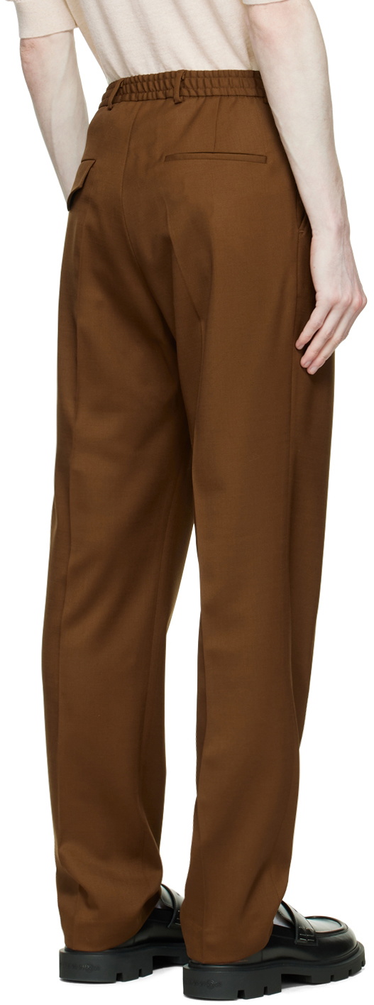 CMMN SWDN SSENSE Exclusive Brown Trousers CMMN SWDN