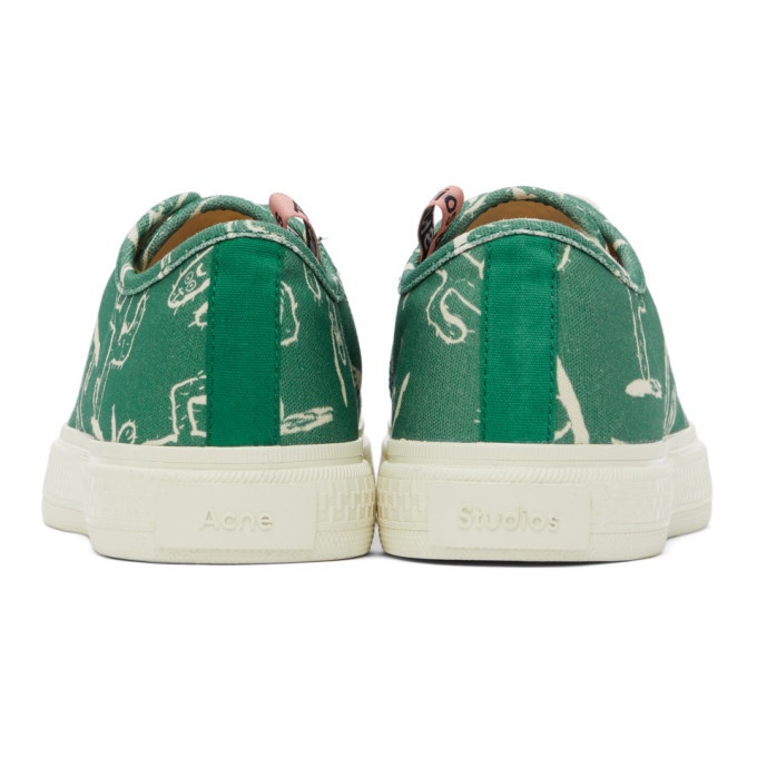 Shoes Like Pottery Green 01JP Canvas Sneakers - SLP01JP-GRN CANVAS LOW