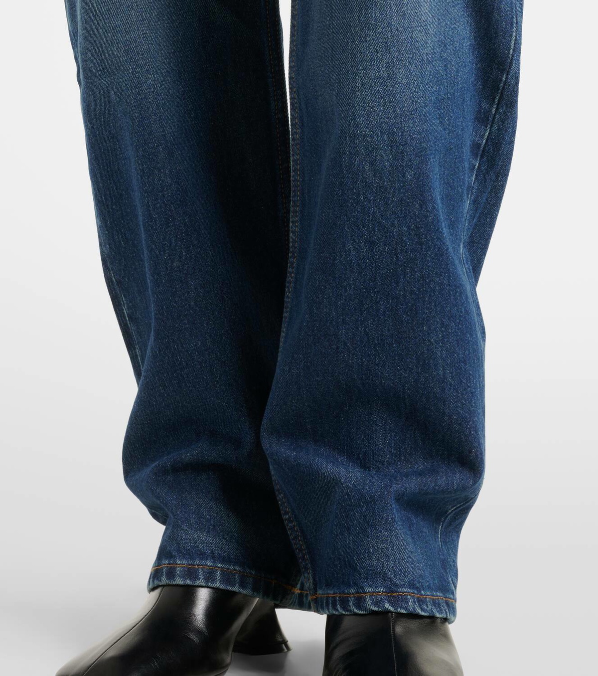 Aya Muse Faded straight jeans