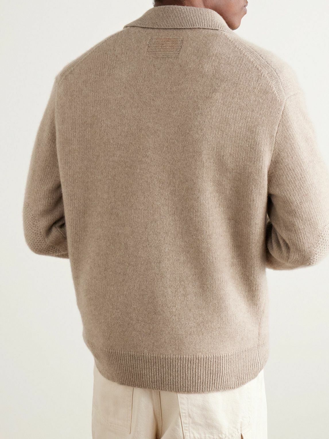 Guest In Residence - Allday Cashmere Polo Shirt - Neutrals