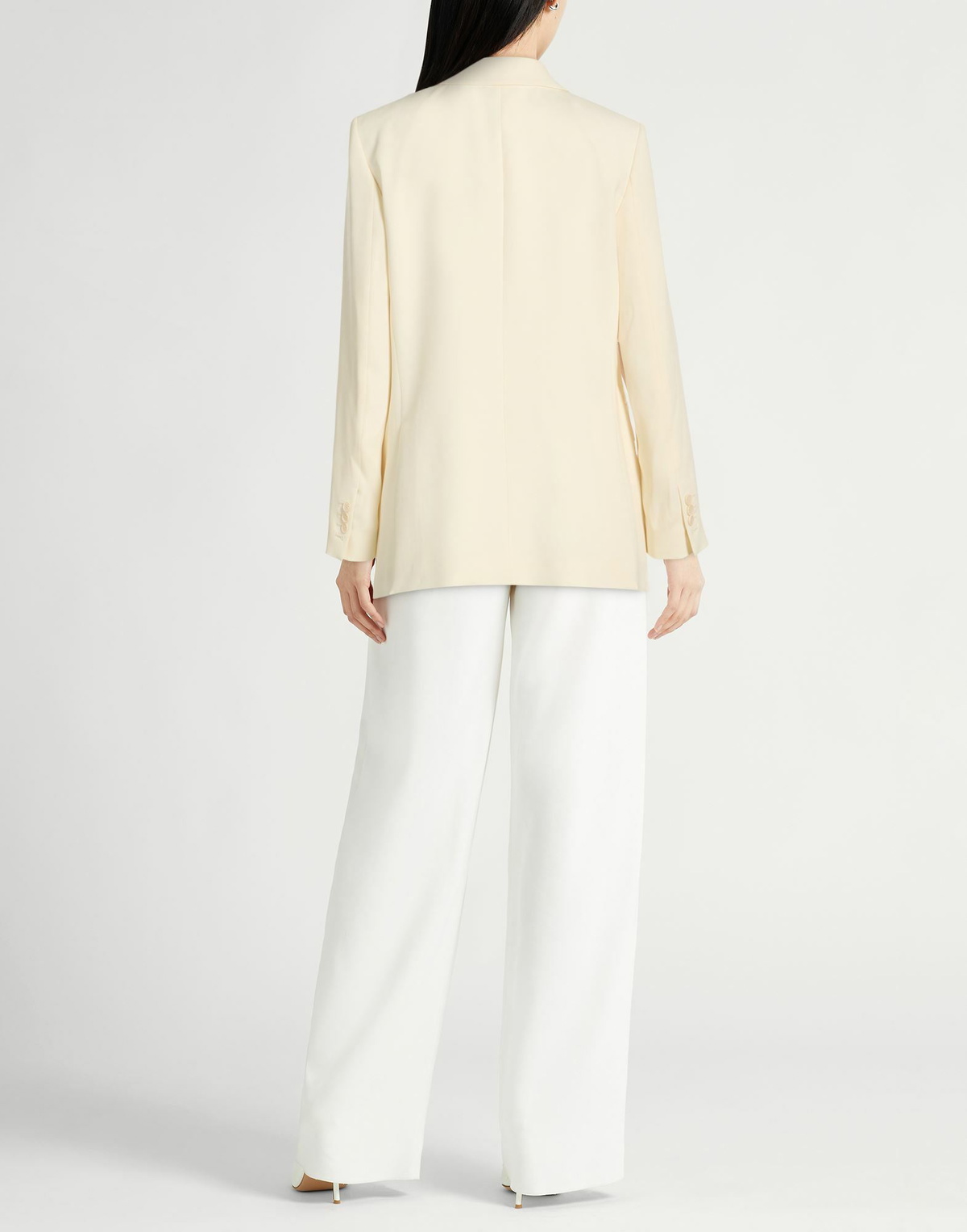 Theory Womens Blazer in Ivory