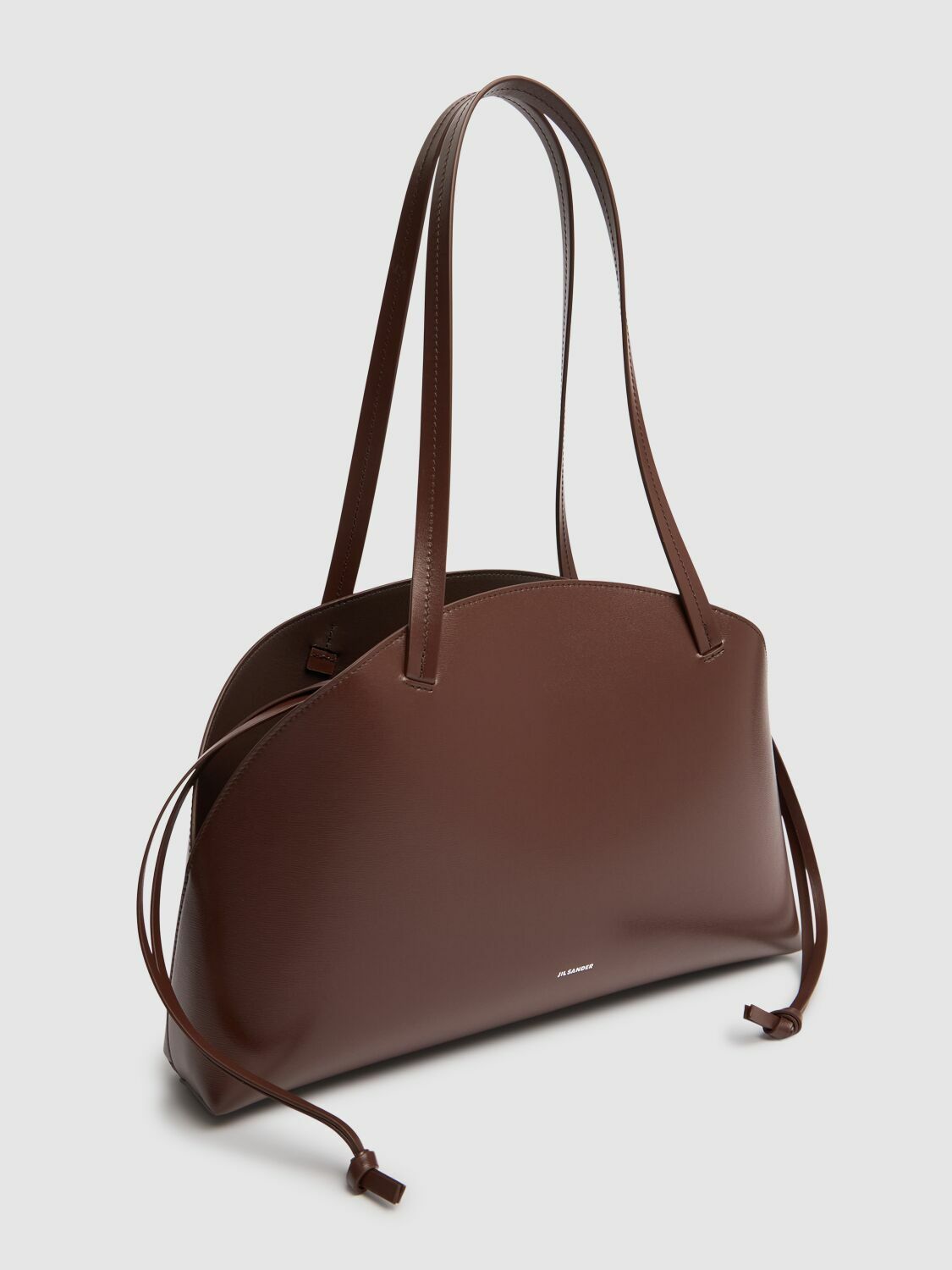JIL SANDER Medium Curve Palmellato Leather Bag Jil Sander