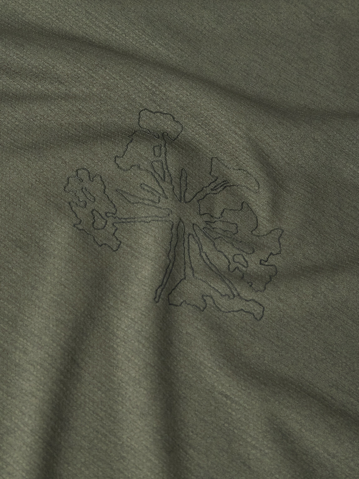 Portal - Lateral Peak Logo-Print Recycled-Jersey T-Shirt - Green