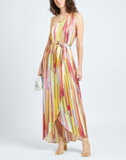 Manila Grace Womens Maxi dress in Yellow