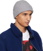 Givenchy Gray Safety Pin Beanie