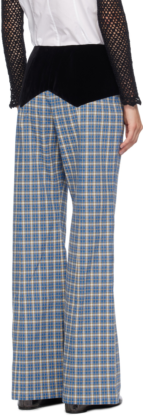 Chopova Lowena Blue Bell Rope Trousers
