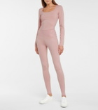Dorothee Schumacher - Cotton Comfort high-rise leggings