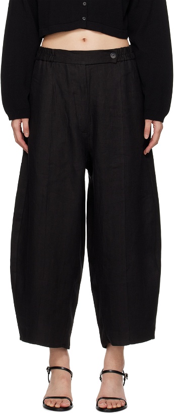 Photo: Cordera Black Curved Trousers