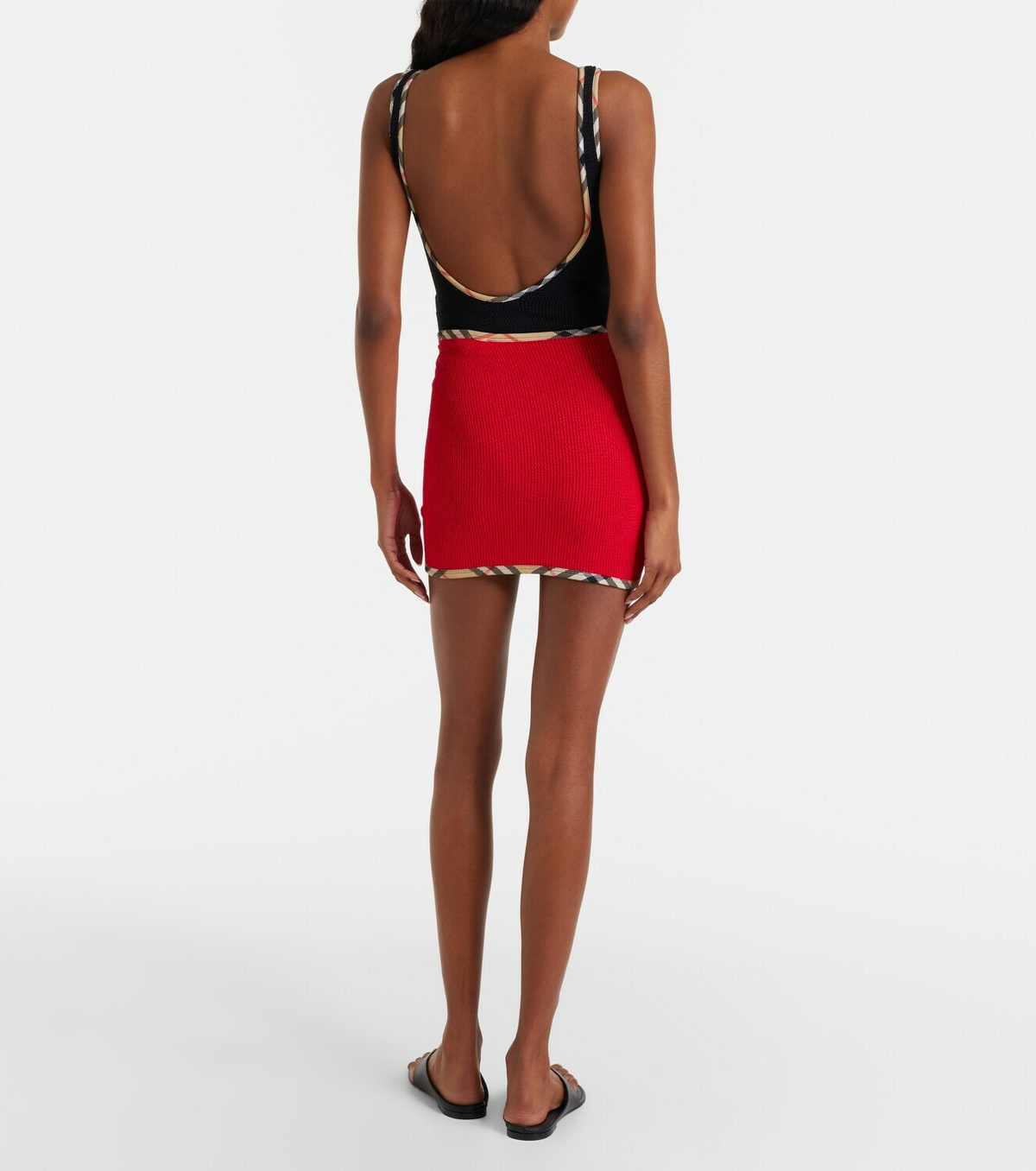 Burberry x Hunza G Devyn beach cover-up