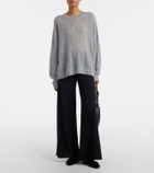 Lisa Yang Ainsley cotton and cashmere wide-leg pants