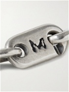 M.COHEN - Monolinka Burnished Sterling Silver Bracelet - Silver