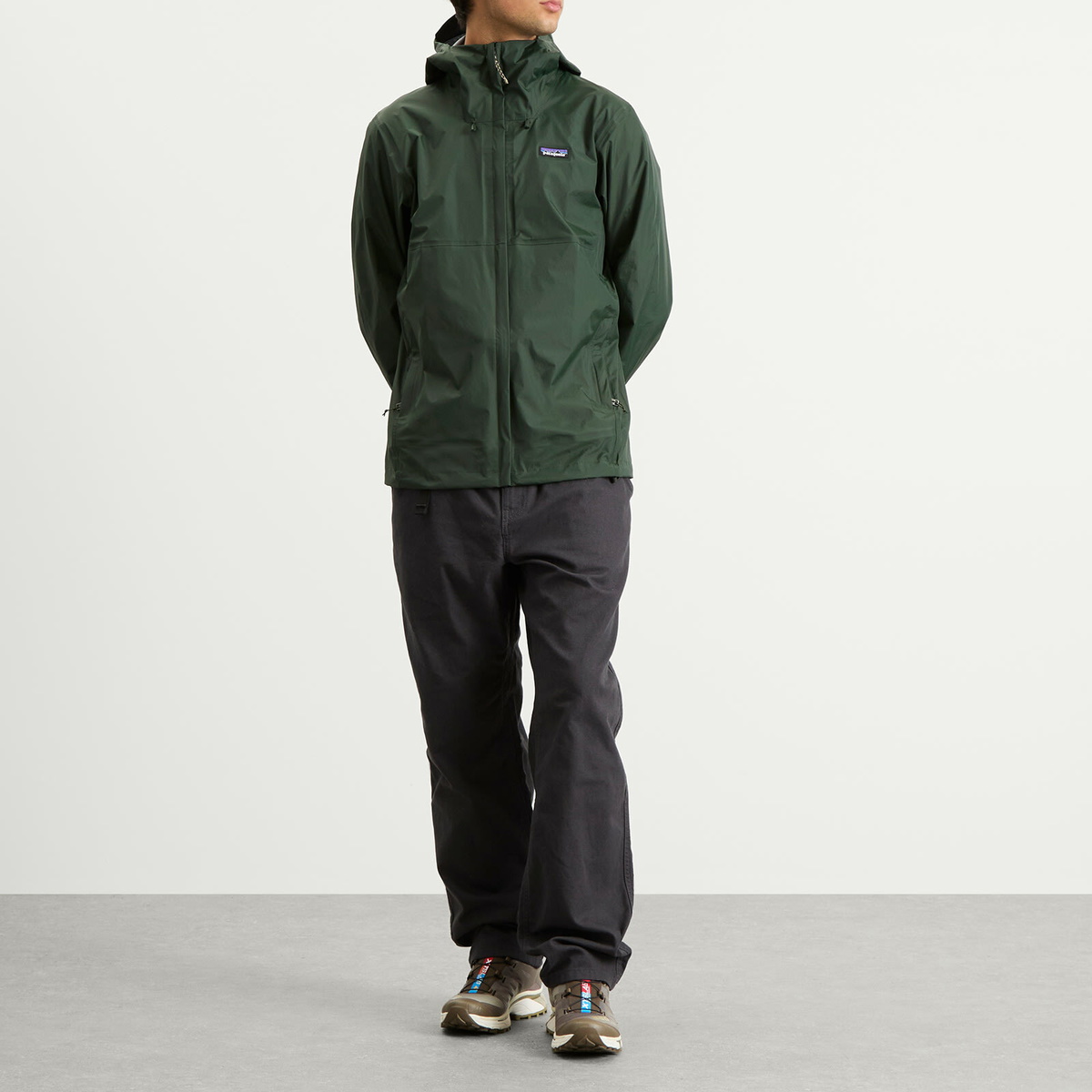 Patagonia Men's Torrentshell 3L Rain Jacket in Old Growth Green