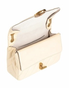 Sandro Womens Shoulder bag in Beige