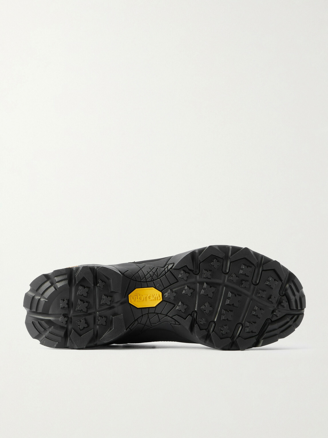 ROA - Katharina Rubber and Leather-Trimmed Mesh Hiking Sneakers - Black
