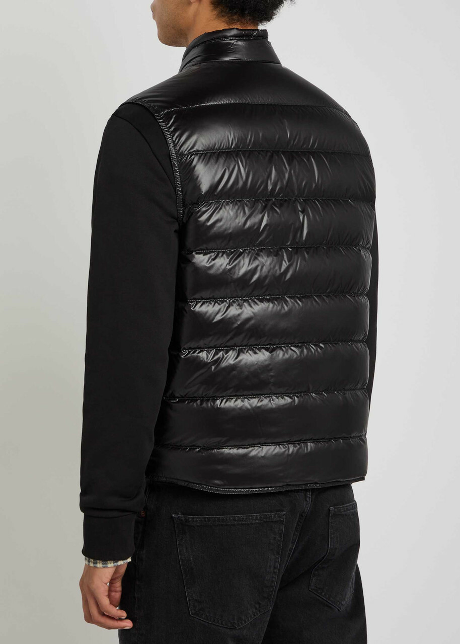 Moncler Gui Padded Nylon Gilet Black Moncler