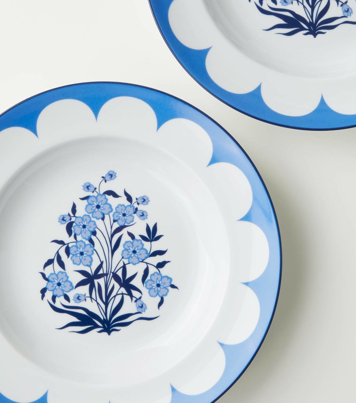 Aquazzura Casa Jaipur set of 2 porcelain soup plates