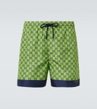 Gucci GG Supreme swim trunks