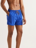 Paul Smith - Short-Length Recycled Shell Swim Shorts - Blue