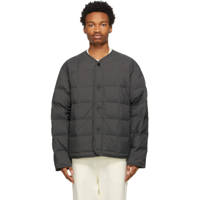 Photo: Jil Sander Grey Down Ripstop Insulator Jacket