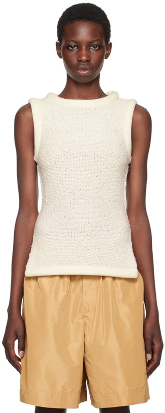 Photo: Staud Off-White Aerin Tank Top