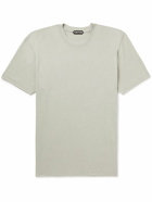 TOM FORD - Lyocell and Cotton-Blend Jersey T-Shirt - Neutrals