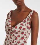 Vivienne Westwood Anna floral cotton jersey minidress