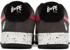 BAPE Grey & Black STA 2 Sneakers