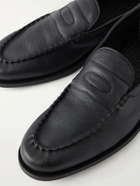 John Lobb - Pace Full-Grain Leather Loafers - Black