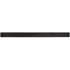 Lemaire Black Thin Leather Belt