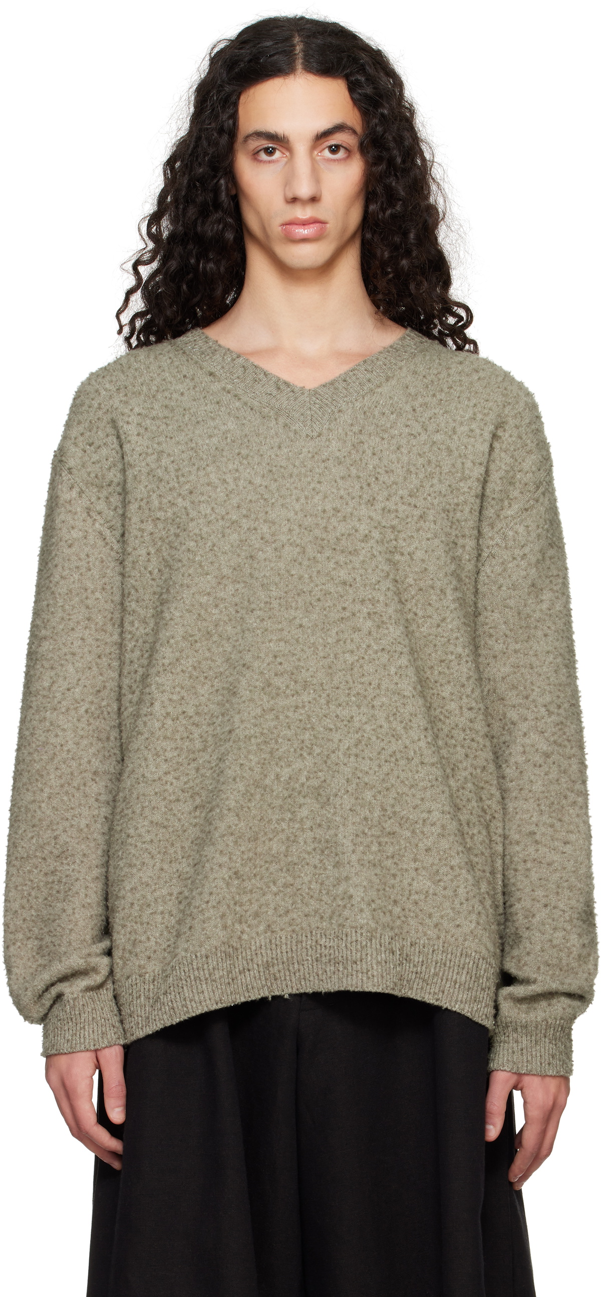 【送料&関税込】Maison Margiela pilling Cream Cotton Sweater green-pilling-sweater.jpg