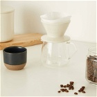 Kinto SCS Cotton Paper Coffee Filters in 2 Cups