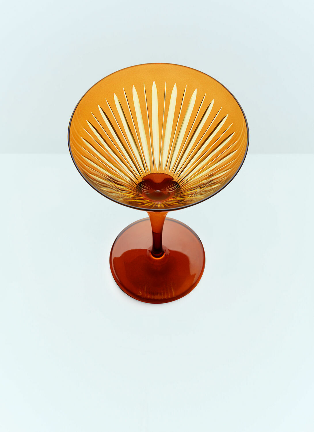 L'Objet Set Of Four Prism Martini Glasses
