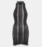 Roberta Einer Angel tulle-trimmed minidress