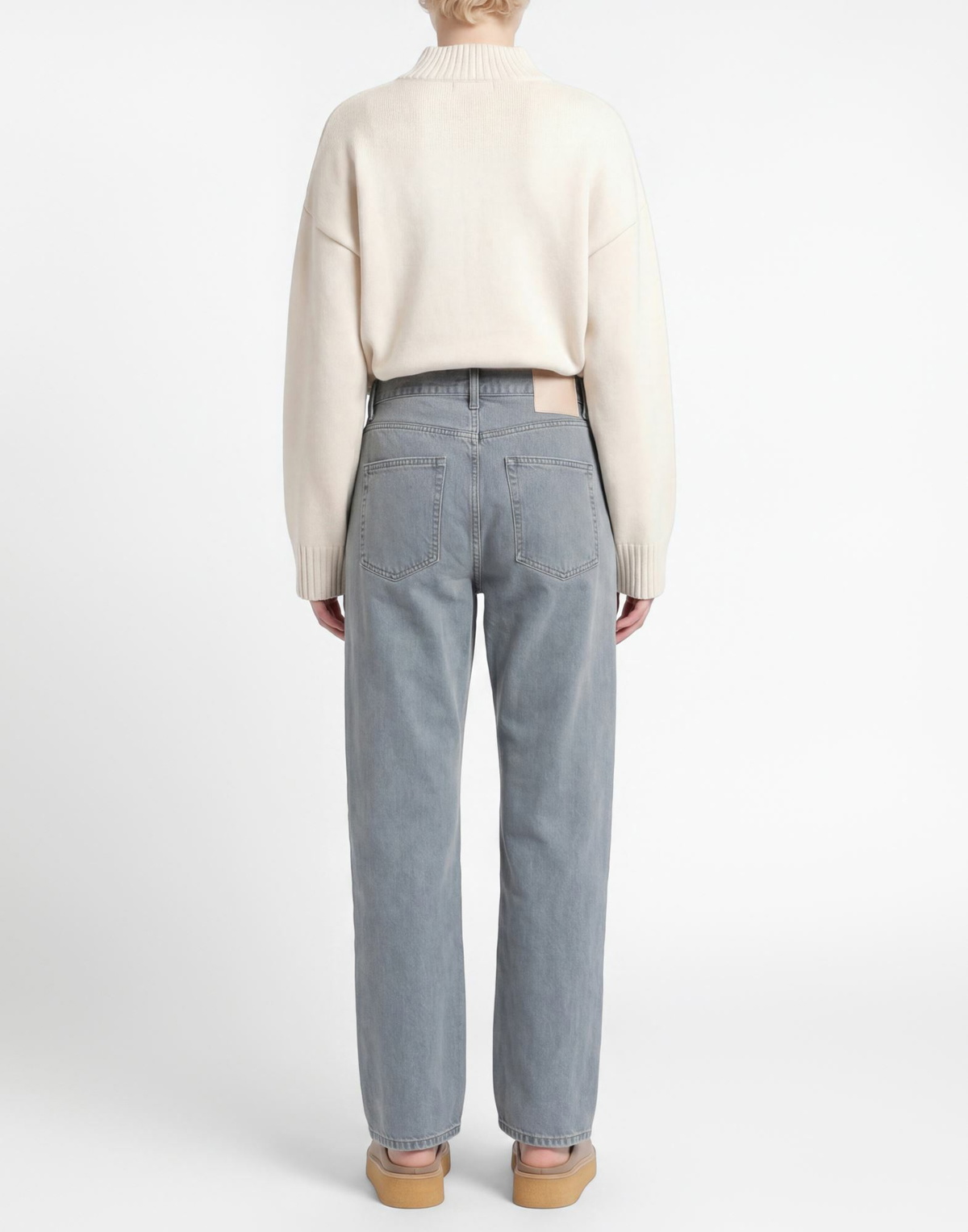 Aya Muse Womens Jeans Slate in Blue