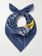 KAPITAL - Fastcolor Printed Selvedge Cotton-Voile Bandana