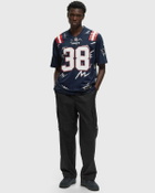 Fanatics Nike X Hard New England Patriots Game Jersey Rahmondre Stephenson  38 Blue Jerseys